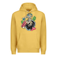 Antique Gold cowboy tears Premium Hoodie - MaliasSmallBusiness