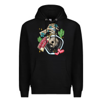Black cowboy tears Premium Hoodie - MaliasSmallBusiness