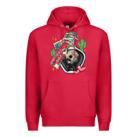 Cardinal cowboy tears Premium Hoodie - MaliasSmallBusiness