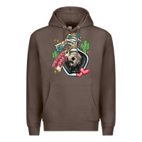 Coffee cowboy tears Premium Hoodie - MaliasSmallBusiness