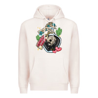 Pale Pink cowboy tears Premium Hoodie - MaliasSmallBusiness