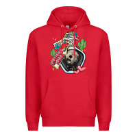 Red cowboy tears Premium Hoodie - MaliasSmallBusiness