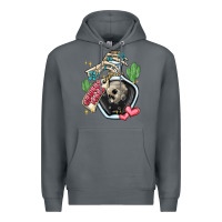 Rock cowboy tears Premium Hoodie - MaliasSmallBusiness