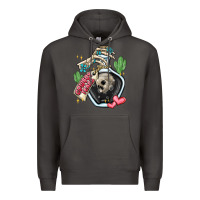 Smoke cowboy tears Premium Hoodie - MaliasSmallBusiness