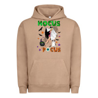 Pigment Burro hocus pocus with witch Urban Hoodie - NancyCooperArtShop