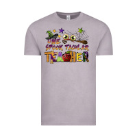 Vintage Zinc one spook tacular teacher Vintage Tee - BarkalooDesign