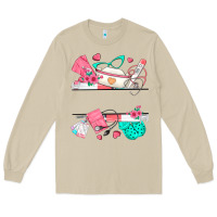 Mushroom custom name nurse Long Sleeve Tee - texasbilliewilder