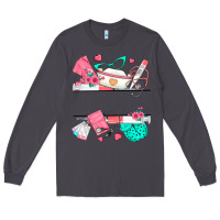Smoke custom name nurse Long Sleeve Tee - texasbilliewilder