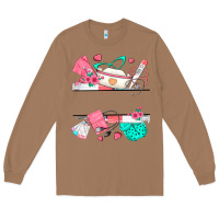 Toasted Coconut custom name nurse Long Sleeve Tee - texasbilliewilder
