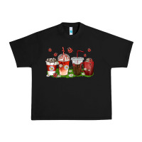 Black coffee cups lady bug with daisies Urban Heavy Tee - texasbilliewilder