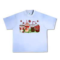 Grape Ice coffee cups lady bug with daisies Urban Heavy Tee - texasbilliewilder