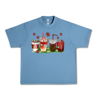 Pebble Blue coffee cups lady bug with daisies Urban Heavy Tee - texasbilliewilder