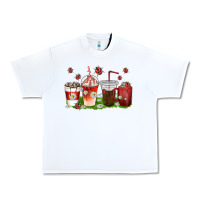 White coffee cups lady bug with daisies Urban Heavy Tee - texasbilliewilder