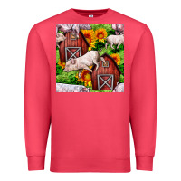 Cardinal Mama And Baby Pig Premium Sweatshirt - BundleAndBundleShop