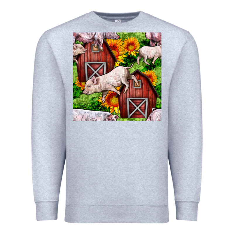 Mama And Baby Pig Premium Sweatshirt by BundleAndBundleShop | Teevron