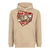 Mushroom rub some dirt on it baseball Heavyweight Hoodie - Jasminsmagicworld