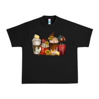 Black coffee cups rooster Urban Heavy Tee - texasbilliewilder