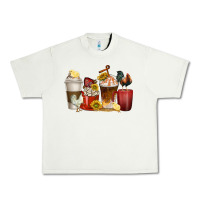 Pistachio coffee cups rooster Urban Heavy Tee - texasbilliewilder
