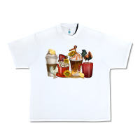 White coffee cups rooster Urban Heavy Tee - texasbilliewilder