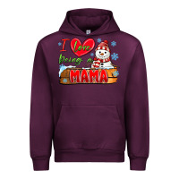 Mauve Wine i love being a mama Urban Hoodie - MaliasSmallBusiness