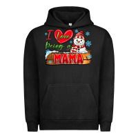 Pigment Black i love being a mama Urban Hoodie - MaliasSmallBusiness