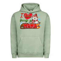 Pigment Oil Green i love being a mama Urban Hoodie - MaliasSmallBusiness