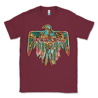 Burgundy wild soul thunderbird Classic Tee - BarkalooDesign