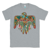 Heather Grey wild soul thunderbird Classic Tee - BarkalooDesign
