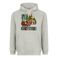 Moon Dust small town christmas church western truck Heavyweight Hoodie - AdoDesignShop