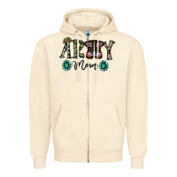 Sandshell army mom Zipper Hoodie - SublimationCraftShop