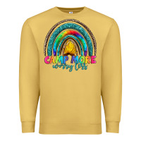 Antique Gold camp more worry less Premium Sweatshirt - Artiststas