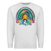 Oatmeal Heather camp more worry less Premium Sweatshirt - Artiststas