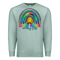 Seafoam camp more worry less Premium Sweatshirt - Artiststas
