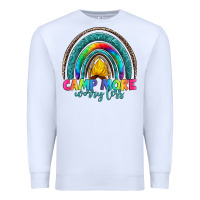 White camp more worry less Premium Sweatshirt - Artiststas