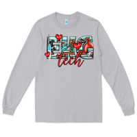 Moon Dust ekg tech Long Sleeve Tee - texasbilliewilder