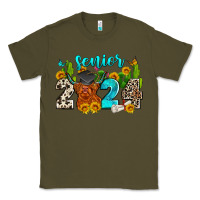 Army Green senior 2024 cow Classic Tee - Zillion Design Studio
