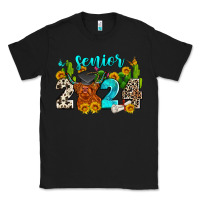 Black senior 2024 cow Classic Tee - Zillion Design Studio