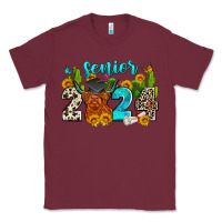 Burgundy senior 2024 cow Classic Tee - Zillion Design Studio