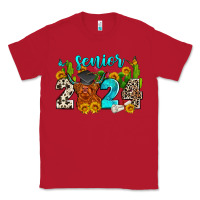 Red senior 2024 cow Classic Tee - Zillion Design Studio