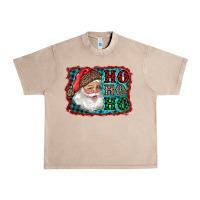 French Oak Santa Ho Ho Ho Urban Heavy Tee - RanaPortraitStore
