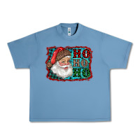 Pebble Blue Santa Ho Ho Ho Urban Heavy Tee - RanaPortraitStore
