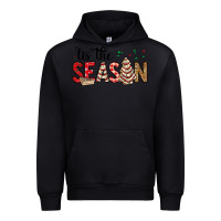 Black tis the season christmas debbie cake Urban Hoodie - MaliasSmallBusiness