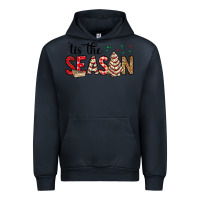 Navy tis the season christmas debbie cake Urban Hoodie - MaliasSmallBusiness