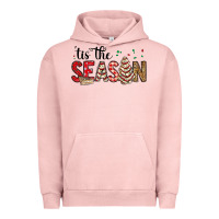 Pigment Salmon tis the season christmas debbie cake Urban Hoodie - MaliasSmallBusiness