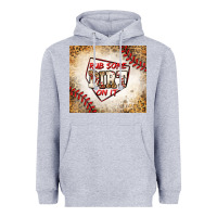Heather Grey rub some dirt on it baseball Heavyweight Hoodie - Jasminsmagicworld