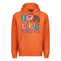 Carrot 100 days sweeter Premium Hoodie - MaliasSmallBusiness