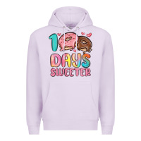 Lilac 100 days sweeter Premium Hoodie - MaliasSmallBusiness