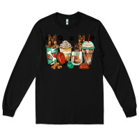 Black german shepherds coffee cups Long Sleeve Tee - Zillion Design Studio