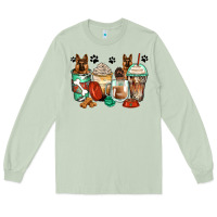 Matcha german shepherds coffee cups Long Sleeve Tee - Zillion Design Studio