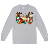 Moon Dust german shepherds coffee cups Long Sleeve Tee - Zillion Design Studio